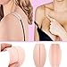 SUREMATE Silicone Bra Strap Cushions Soft Holder Non-slip Shoulder Protectors Pads 2 Pairs (Nude)