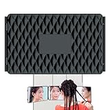 Construction de haute qualité : avec du verre et du matériau ABS, ce miroir à trois volets offre une image supérieure pour une expérience de toilettage précise. Son boîtier résistant aux rayures promet une durabilité et un look sophistiqué qui dure.