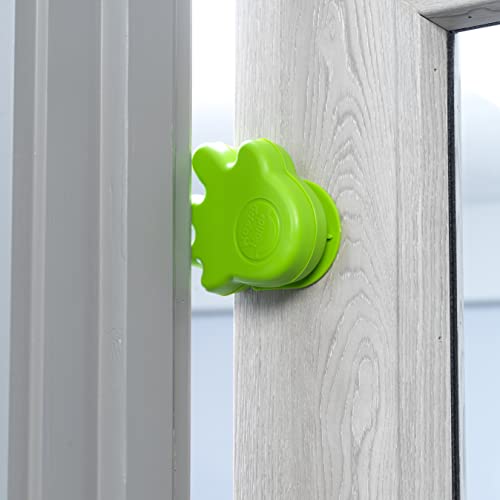 Happy Hands Anti Slam Child Door Safety Finger Trap Stoppers - 2 Pack … (Green) #TOP2