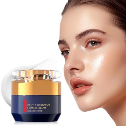CrèMe Anti-Rides Qingling Raffermissante Aux Polypeptides, Creme Visage Hydratante Femme, Creme Anti Rides Femme, Soins Pour Le Visage Hydratante, Convient à Tous Les Types De Peau (A)