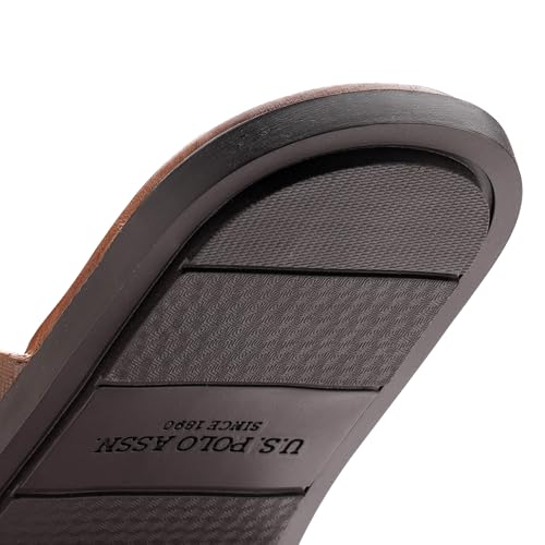 Image of U.S. POLO ASSN. Men's Leather Slipper