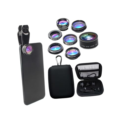 Objectif fisheye Mikikit pour téléphone portable pour corriger le manque de recul en photo
