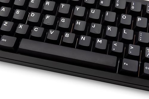 Image of KEEBMONKEY WOBKEY Zen 65 65% Quick Release Wireless Mechanical Keyboard with RGB, CNC Aluminum Case, Hot-Swappable, VIA Support, BT /2.4G /USB-C Gaming Keyboard for Mac /Windows (Ultra Black)