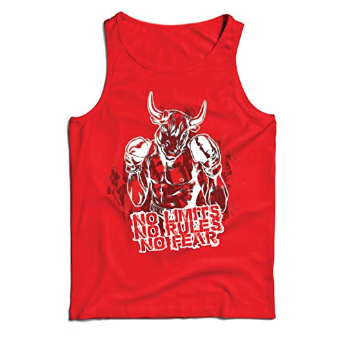 lepni.me Camisetas de Tirantes para Hombre Sin límites, sin Reglas, sin Miedo....