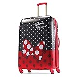American Tourister Disney Minnie Mouse Red Bow Hardside Spinner 28, Multi, One Size
