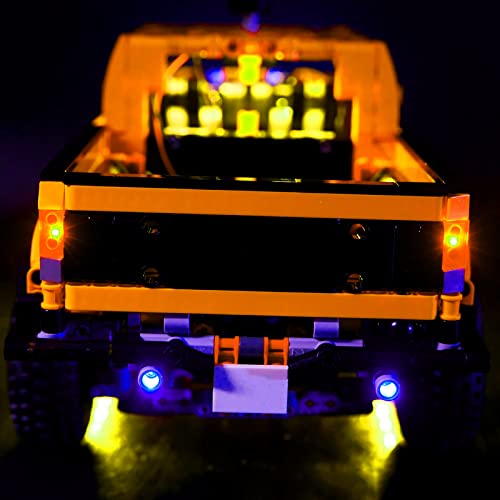 Fernbedienung LED Beleuchtung Licht-Set für Lego 42126 Technic Ford F-150 Raptor Pick-Up-Truck Modell, Kompatibel Mit… – Bild 5