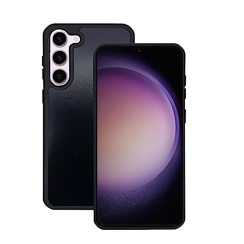 Lobwerk Anti Gravity Handy selbsthaftende Hülle für Samsung Galaxy S23 6.1 Zoll Case Cover Schutzhülle zum Kleben an Oberflächen