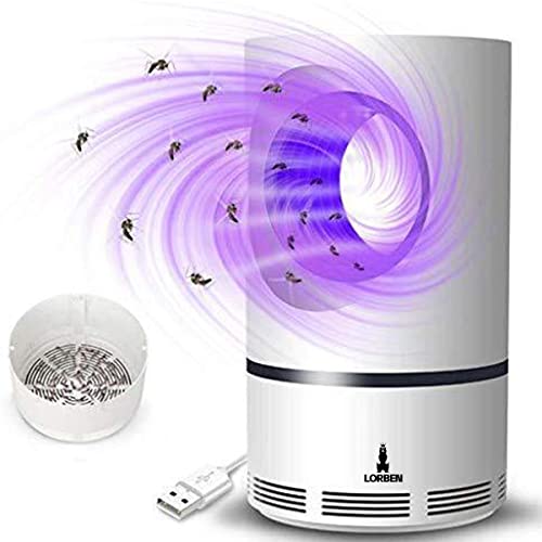 Abajur Luminária Antimosquito Lorben Armadilha Mata Pernilongo Inseto Led USB GT6095