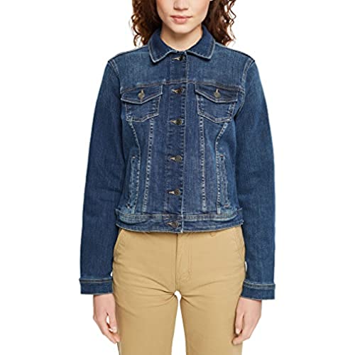 ESPRIT Damen 992EE1G301 Jacke, 904/BLUE Bleached, M