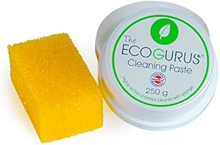Ecogurus Natural All-Purpose Cleaner - Cleaning Paste - Multipurpose Cleaner - Stain Remover for Stainless Steel, Walls, Shower Surfaces - Safe for Kids and Pets