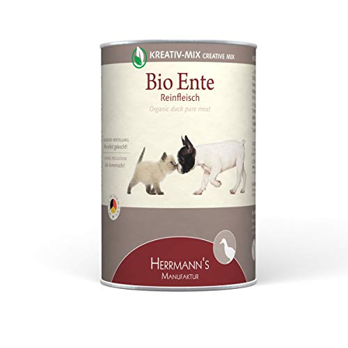 Herrmann's | Reinfleisch Bio-Ente | 12 x 400 g