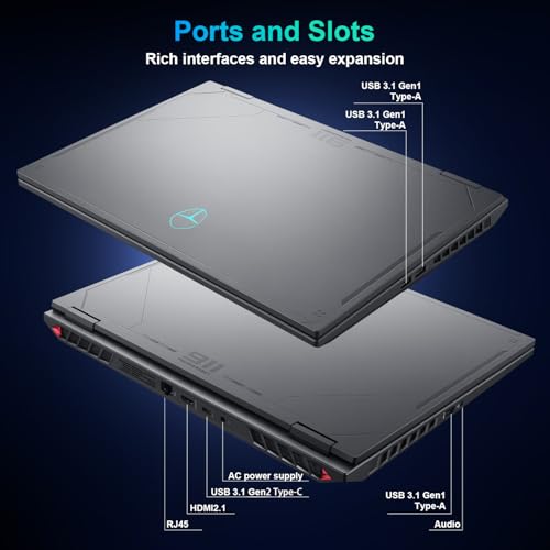 Image of Thunderobot Radiant 16 i9 5080 2.5K Gaming Laptop, 16 inch QHD+ 300Hz Display, Core i9-14900HX, GeForce RTX 5080, 64GB DDR5 RAM, 2TB SSD, RGB Backlit Keyboard, Wi-Fi 6, Win11 Home, Gray