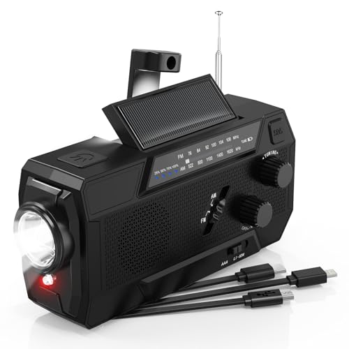 Shinmax hЃWI 4000mAhdr AM/FMΉ 񂵍ЊQWI @\ SOSA[gt 3P[u d Ǐ AEghA Lv hЃObY p hЗp USB[d \[[[d 񂵏[d X}z[d\ 