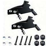 2 PCS DW7231 Miter/Chop Saw Mounting Clamps – Heavy-Duty ，Replacement for DeWalt Miter Saw Stand Parts (Fits DW723/DWX723/DWX724 Stands) N087371 Replacement Clips