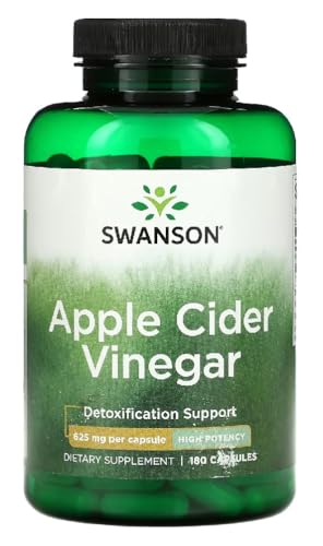 Swanson Cápsulas Vinagre de Manzana 625 mg, 180 unidades