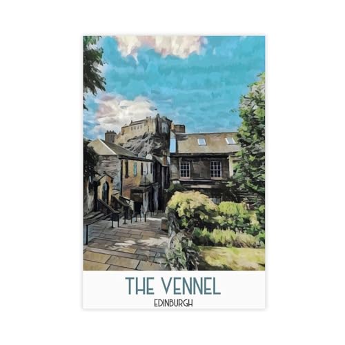 Poster Vennel Stairs sur toile pour habiller un grand mur vide