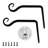 🌸【Mehrfachverwendung】Diese stabilen Halterungen eignen sich ideal zum Aufhängen von Vogelhäuschen, Laternen, Blumenkörben, Körben, Blumentöpfen, Lichterketten, Windspielen, Dekorationen usw.