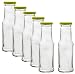 Produktbild Möbelbörse 6X Leere Glasflasche Saftflasche Milchflasche Smoothie Einmachglas mit Deckel 200ml