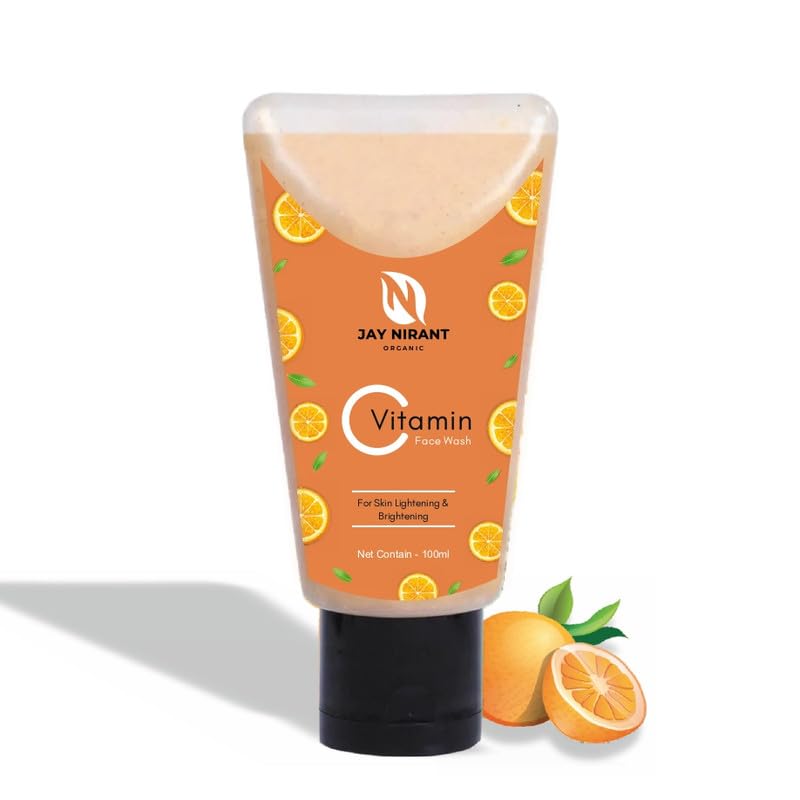JAY NIRANT ORGANIC Vitamin C Face Wash Pack of_2 (100ml)
