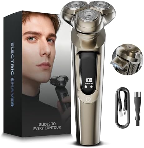 Electric Razor for Men, 3D Flex Blades with Pop-Up Trimmer, IPX8 ...