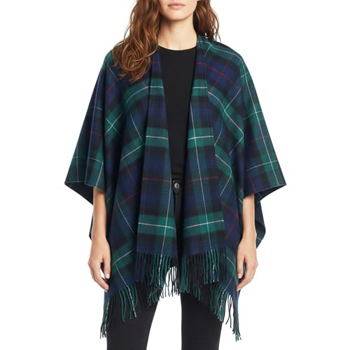 Poncho tricoté enfant en laine d'agneau pour éviter les vêtements qui piquent