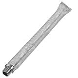 LOORGVEL Tube Filtre Bière INOX 12 Pouces, Filtre à Mailles pour Brassage Maison, Outil de...