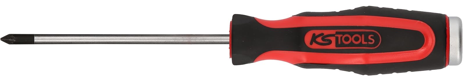 KS Tools 151.1141 ERGOTORQUEmax hammer cap screwdriver, PZ0, Brünierter