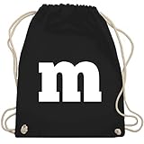 In der Farbe Schwarz und Größe Unisize findest du das perfekte Textil: Karneval Jutebeutel & Taschen