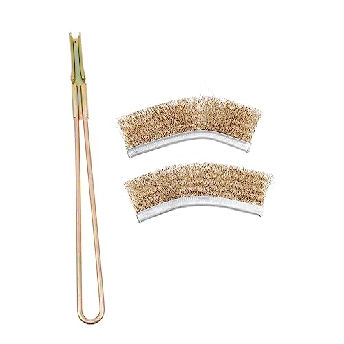 Happyyami 1Set Bird Cage Cleaning Brush with Extra Long Handle Bird Droppings Cleaner Bird Brush for Effortless Cage Maintenance for Parrots and Birds