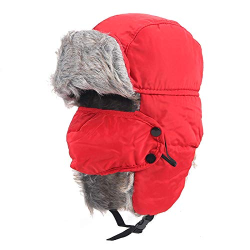 Masque de ski chapka anti vent glacial chapeau ushanka pour ne plus souffrir du froid