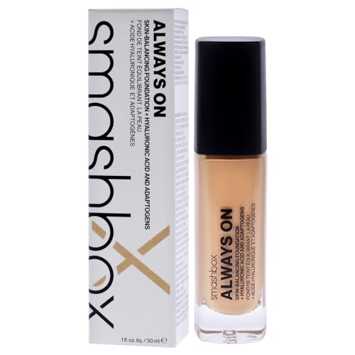 Always On Skin Balancing - L20-W by SmashBox for Women - 1 oz Foundation, Cranberry, 29.57 ml (Pack of 1) - Image 4