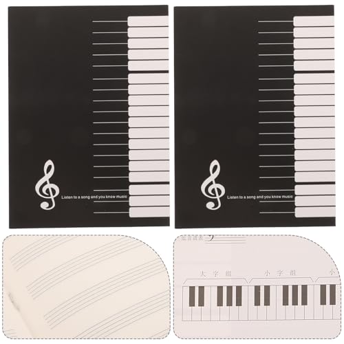 Cuaderno de pentagramas para práctica musical y solfeo sin fatiga visual 7