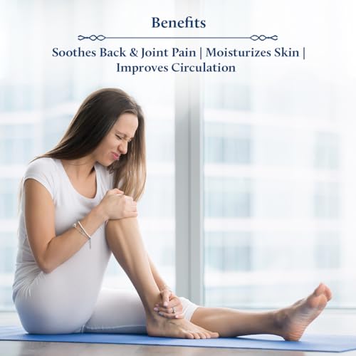 Blue Nectar Pain Relief Massage Oil with Natural Clove, Cinnamon & Mahanarayan Oils | Ayurvedic Oil Products for Ortho Relief from Joint Pain, Back Pain and Knee & Muscle Pain (17 Herbs, 100 ml) - Image 4