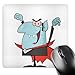 Price comparison product image 3dRose mp_58920_1 8 x 8 Count Dracula Vampire Mouse Pad
