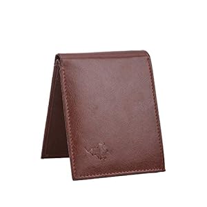 Lioncrown Star Mens Faux Leather Wallet (Tan)