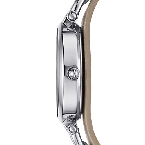 Fossil ES2830 Women'S Georgia Quartz Stainless Steel And Leather Three-Hand Watch thumb #1