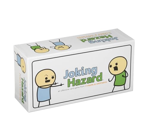 Image of Awestuffs Family Board Games for Adults and Kids - Ages 8 and up, 2 to 8 Players (Joking Hazard)