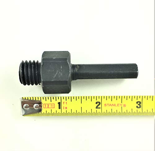 Toolocity Cbadptr_0038 Adapter For Core Bits-5/8"-11 To 3/8" Triangle Shank, Black #TOP2