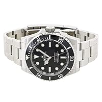 ロレックス ROLEX サブマリーナ 124060 ブラック文字盤 新品 腕時計 メンズ (W201122) [並行輸入品]