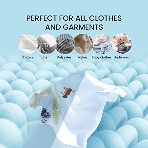 Maravello Laundry Detergent Sheets, Earth Eco-Friendly Space Saving Plastic Free Biodegradable Easy To Carry And Use, Cruelty-Free Non-Irritating Safe For Baby And Sensitive Skin (Fresh Scent, 120 Loads) #TOP1