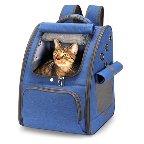 ALLSOPETS Sac Dos Chien Sac à Dos Pliable pour Animal de Compagnie pour Chien et Chat Sac de...