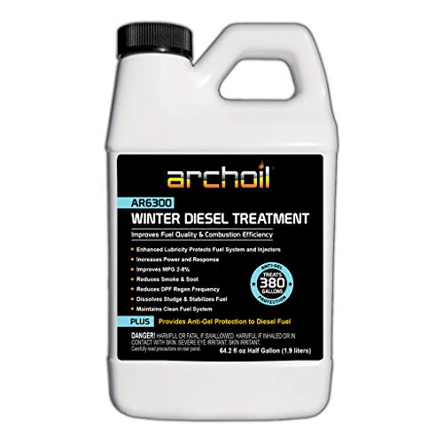 Archoil AR6300 Winter Diesel Treatment - Provides Anti-Gel Protection to Diesel Fuel (64.2oz)