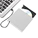 Generico Disco di discco esterno - scrittore di lettore di USB ad alta velocità, desktop per laptop azionari esterni portatili, lettore di unità diso computer, dispositivo di trasferimento di dati immagine