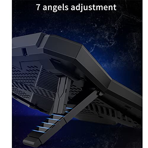Base enfriadora para laptops de 12-17 pulgadas con 6 ventiladores miniatura 4