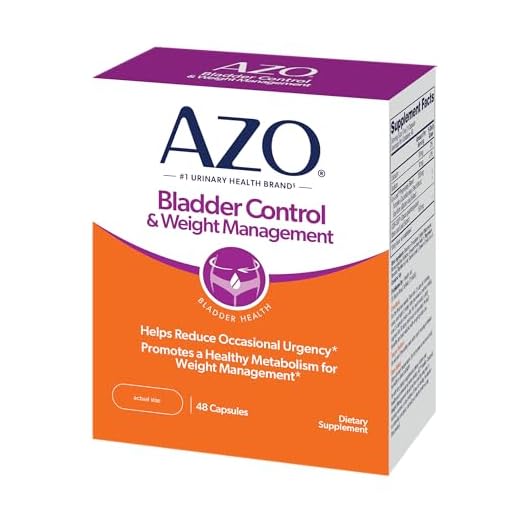 AZO Bladder Control with Go-Less® & Weight Management Dietary Supplement | Helps Reduce Occasional Urgency* | Promotes Healthy Metabolism* | Supports a Good Night’s Sleep* | 48 Capsules