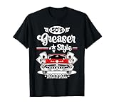 1950s Rockabilly 50s Greaser Sock Hop Costume Rock and Roll T-Shirt