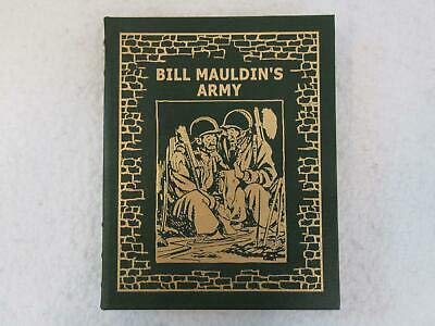 BILL MAULDIN'S ARMY Easton Press Leather Collector Edition 2003