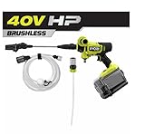 RYOBI 40V HP BRUSHLESS EZCLEAN 600 PSI 0.7 GPM Cold Water Electric Power Cleaner Tool-ONL