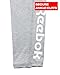 Reebok Girls' Leggings - 2 Pack Active Performance Sports Tights (Size: 7-16), Size 7, Powder Pink/Heather Grey