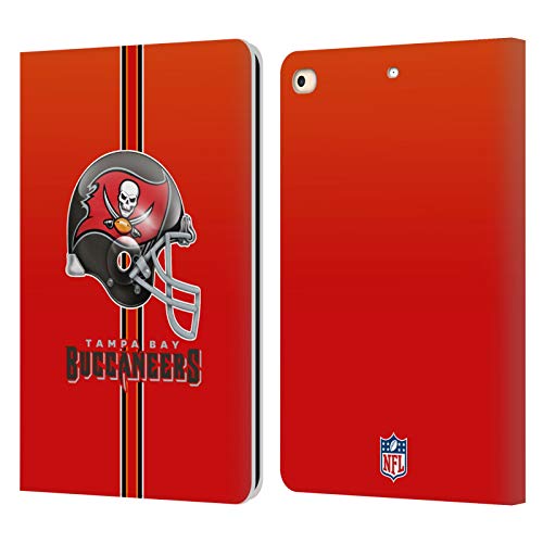 Carcasa cuero tipo libro Tampa Bay Buccaneers para iPad 9.7 acabado premium resistente